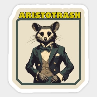 Possum Aristotrash Sticker